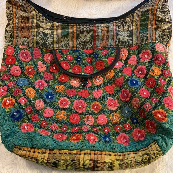 Hippie cross body/ shoulder bag - Picture 3 of 7